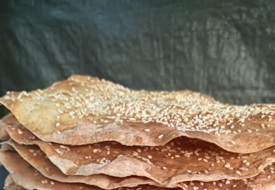 沙老师的姐姐做的烤饼